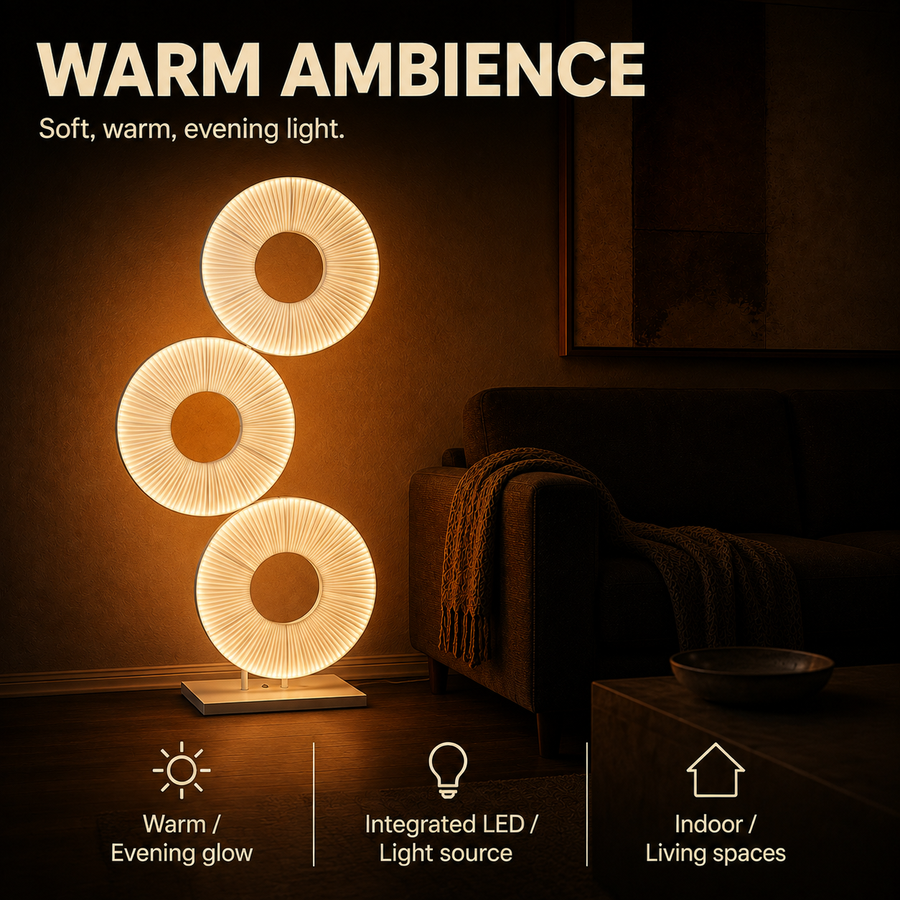 Cielo warm ambience infographic