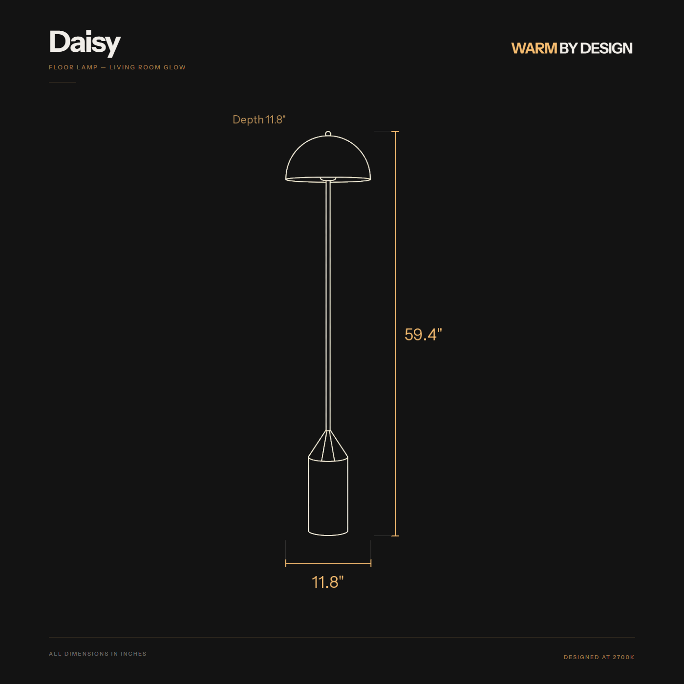 Daisy dimensions diagram