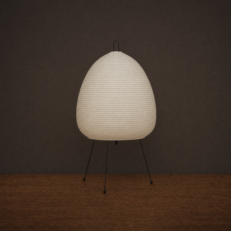Oval lamp off