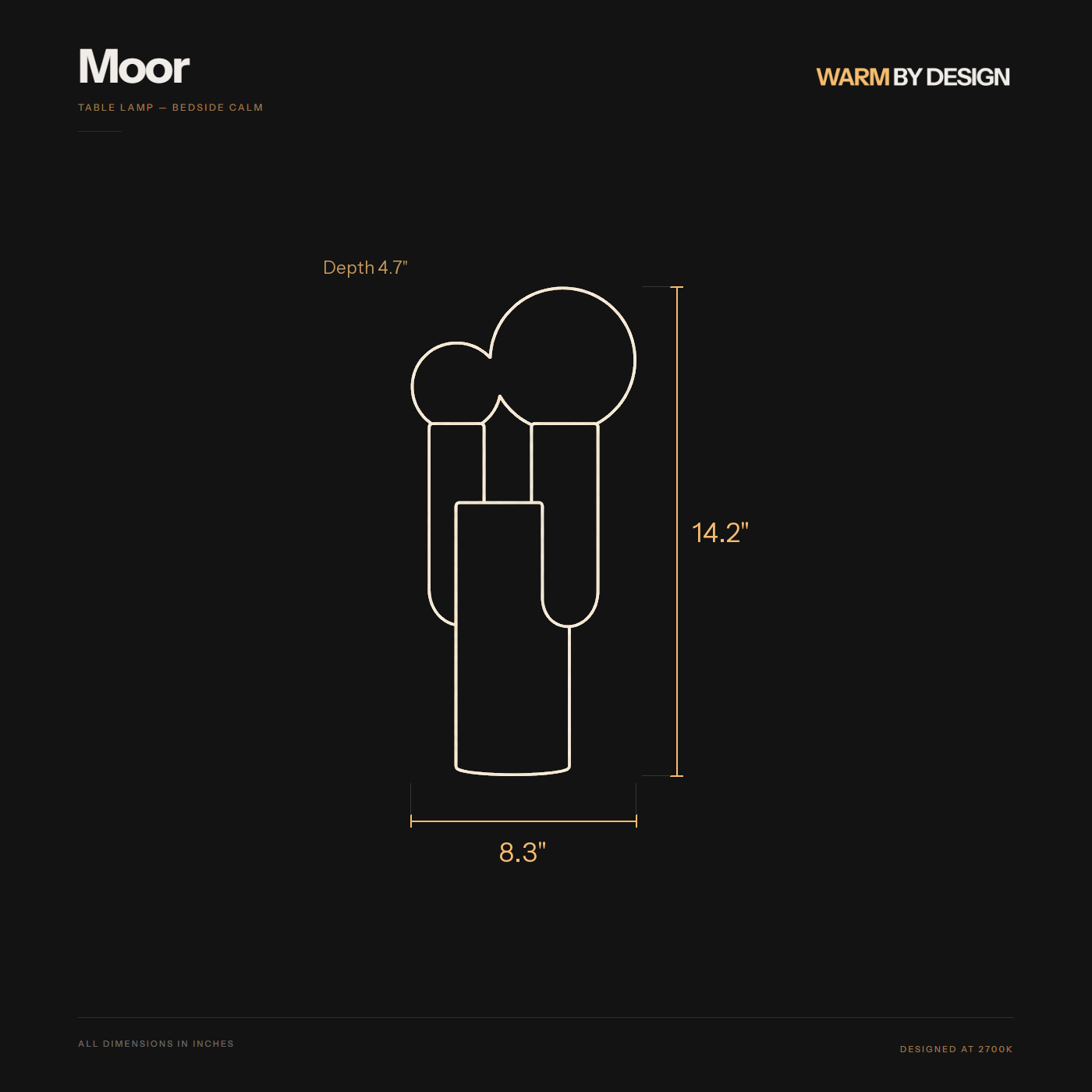 Moor dimensions diagram