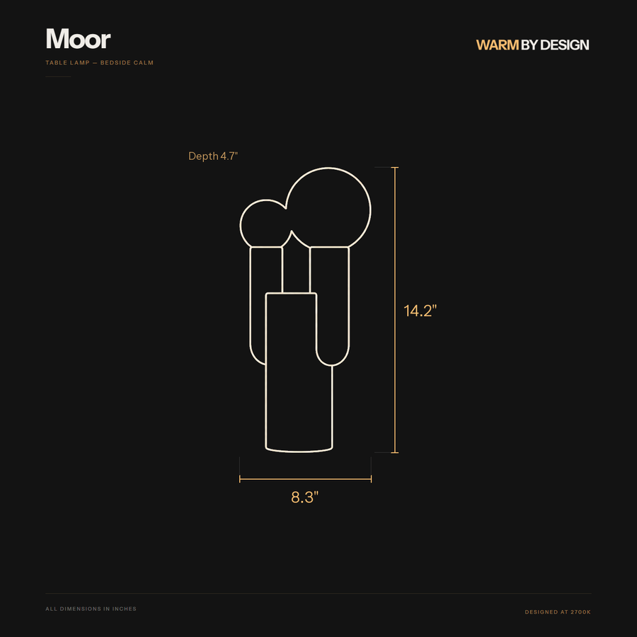 Moor dimensions diagram