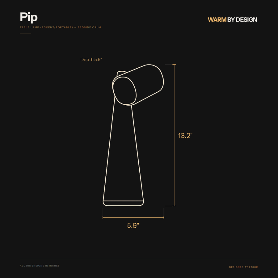 Pip dimensions diagram
