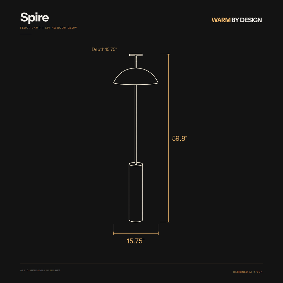 Spire dimensions diagram