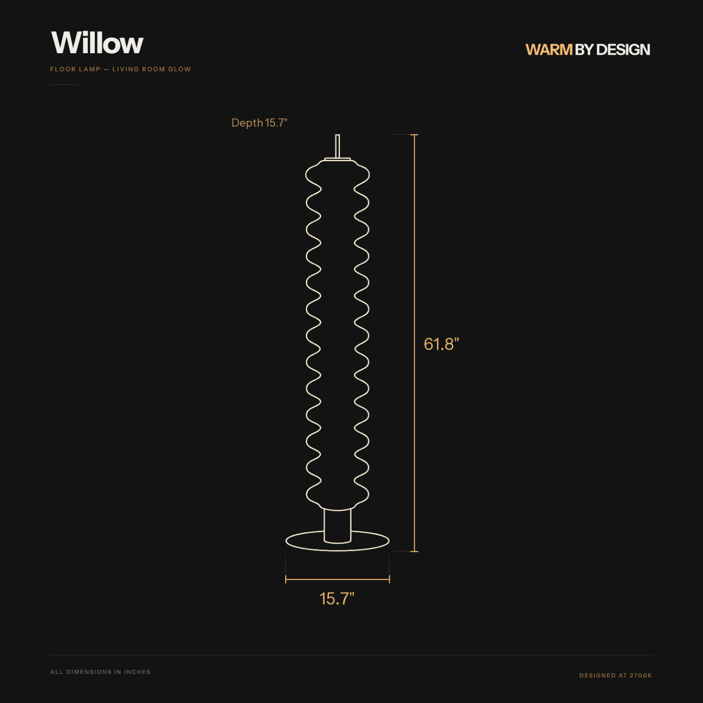 Willow dimensions diagram